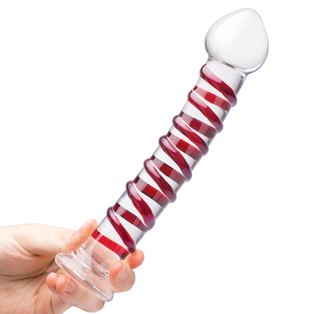gläs 10 Inch Mr. Swirly Dildo Dildo Sex Toys > G-Spot Dildos - Tophatter Daily Deals